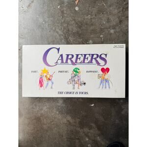 1992 Careers Board Game by Tiger Complete in Great Condition